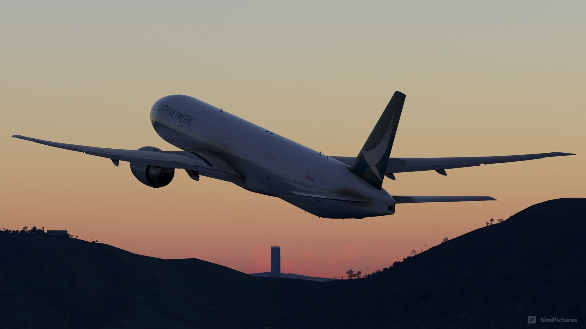 Climbing from Hong Kong International Airport (VHHH)